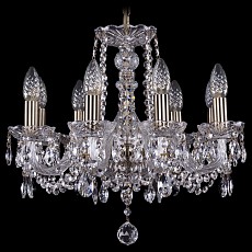 Подвесная люстра bohemia ivele crystal 1402 1402-8-160-pa